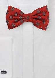 TKE Fraternity Crested Bow Tie