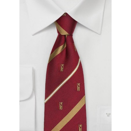 Theta Chi Silk Necktie
