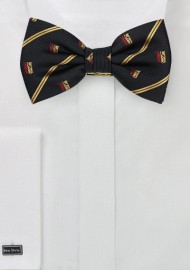 Black and Gold Bowtie for Theta Chi