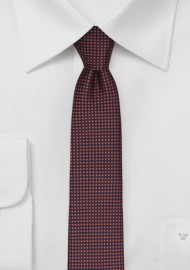 Copper Colored Skinny Tie