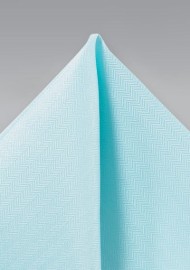 Pool Blue Textured Hanky