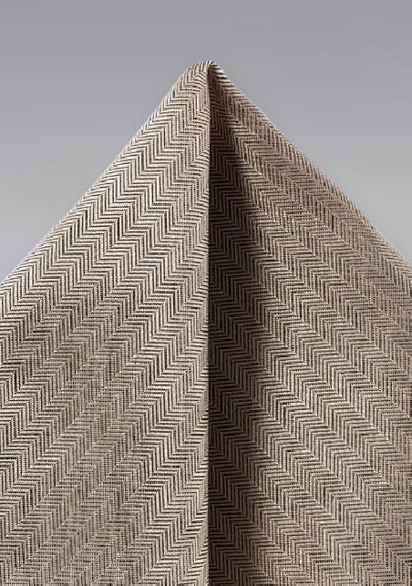 Bronze Gold Textured Hanky