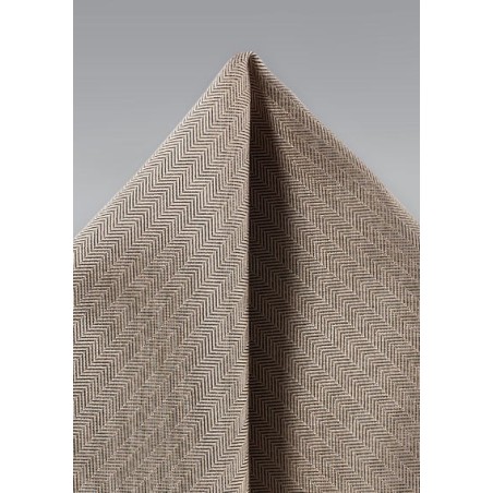 Bronze Gold Textured Hanky