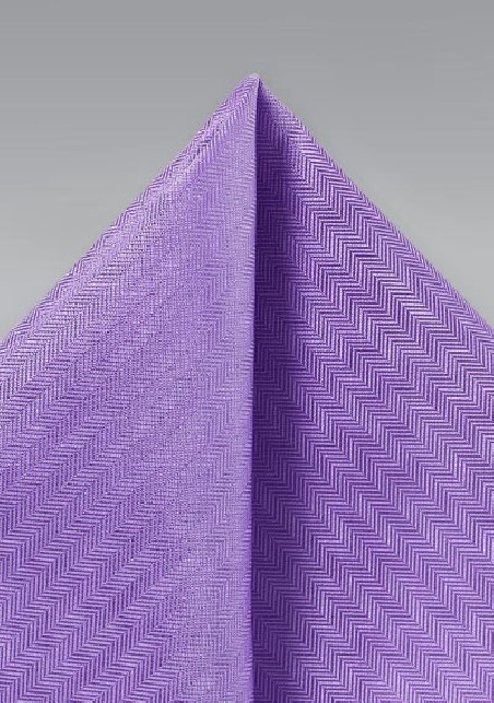 Pocket Square in Bright Violet