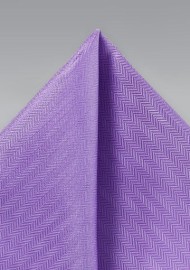 Pocket Square in Bright Violet