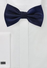 Formal Bow Tie in Midnight Blue