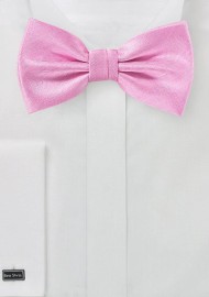 Carnation Pink Bowtie