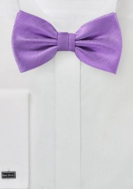 Textured Bow Tie in Violet