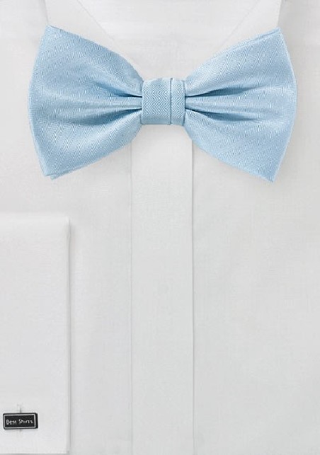 Powder Blue Men's Bow Tie
