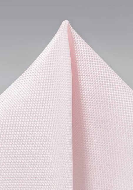 Wedding Pocket Square in Blush