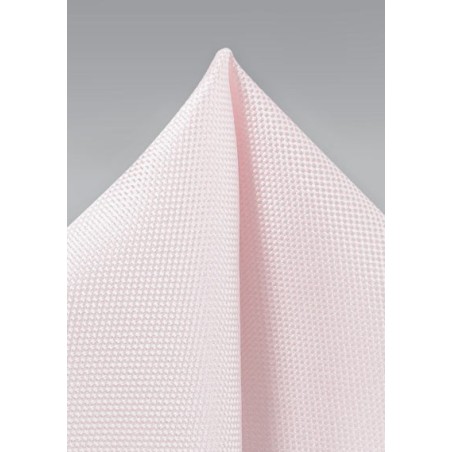 Wedding Pocket Square in Blush