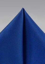 Bright Blue Textured Hanky