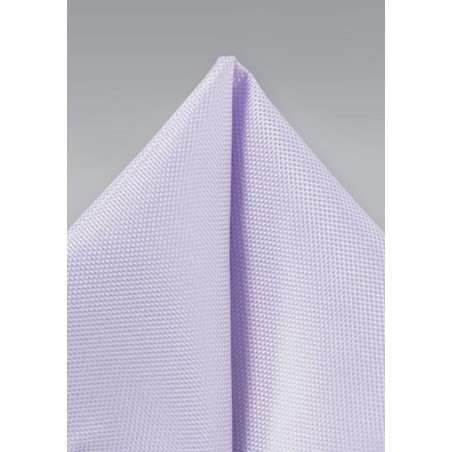 Pastel Lavender Textured Pocket Square