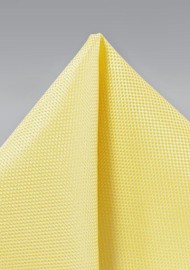 Canary Yellow Textured Hanky