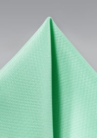 Textured Pocket Square in Mint