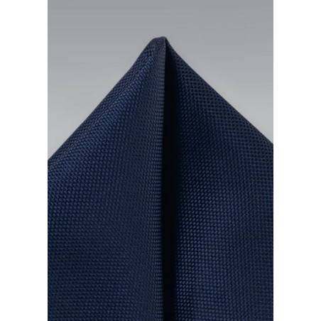 Midnight Pocket Square in Matte Finish