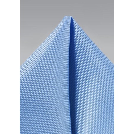 Matte Pocket Square in Sky Blue