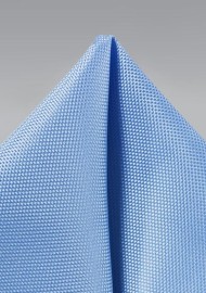 Matte Pocket Square in Sky Blue