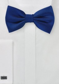 Matte Bowtie in Marine Blue