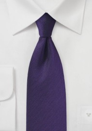 Regency Purple Matte Finish Tie