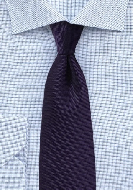 Majesty Purple Textured Tie