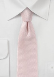 Pastel Pink Skinny Tie
