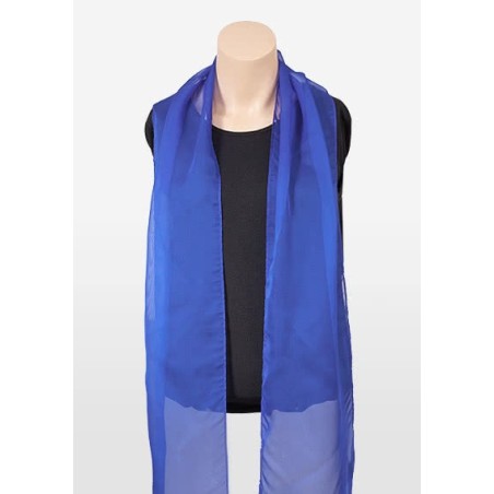 Chiffon Scarf in Horizon Blue