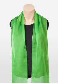 Chiffon Scarf in Kelly Green