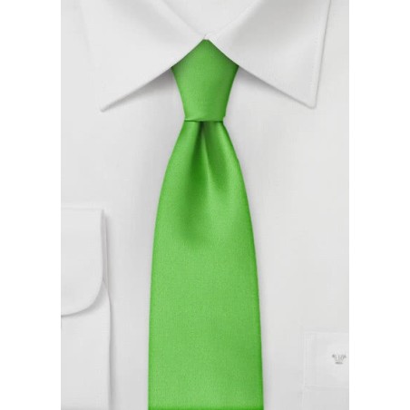 Kelly Green Skinny Tie