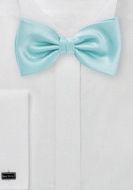 Kids Bow Tie in Pool Blue