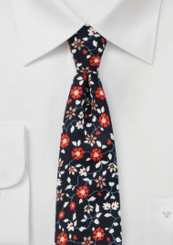 Climbing Blossom Cotton Tie