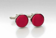 Cherry Red Cufflinks
