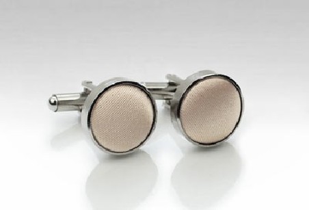 Cufflinks in Antique Blush