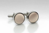 Cufflinks in Antique Blush