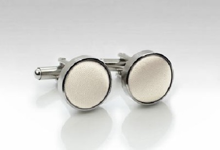 Cream Colored Cufflinks
