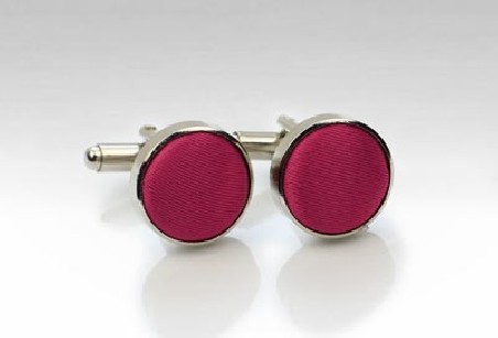 Cufflink Studs in Burgundy
