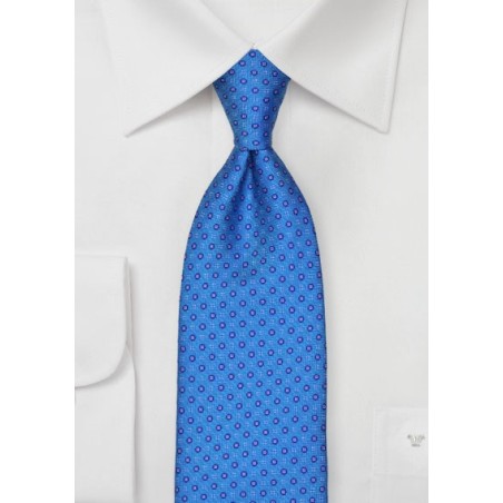 French Blue Mens Tie