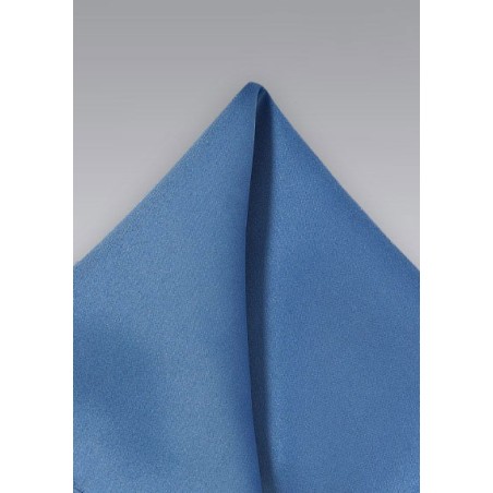 Steel Blue Mens Hanky