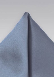 Slate Blue Pocket Square