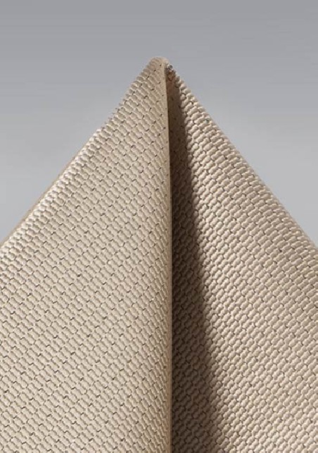 Golden Mens Pocket Square