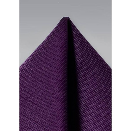 Formal Hanky in Italian Plum