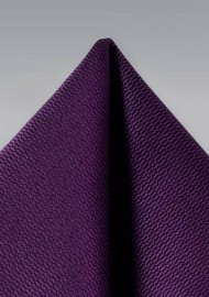 Formal Hanky in Italian Plum