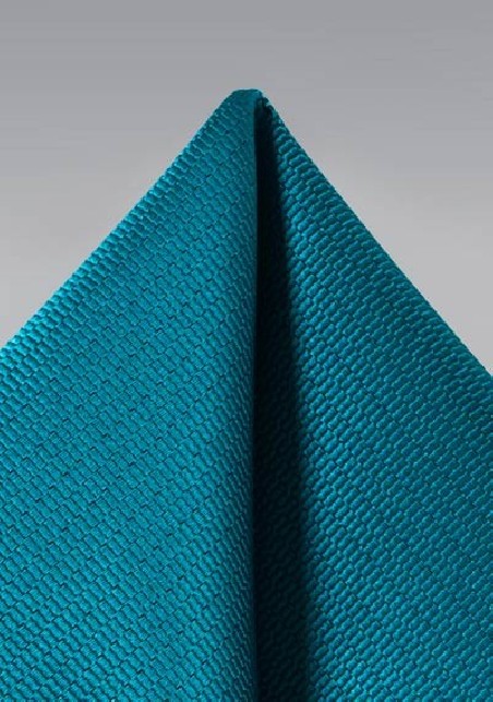 Tealness Blue Hanky