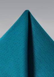 Tealness Blue Hanky