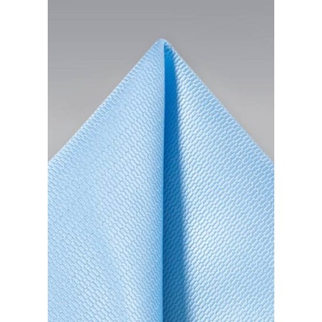 Suit Hanky in Capri Blue