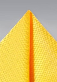 Suit Pocket Square in Daffodil
