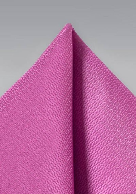 Bright Begonia Pocket Square