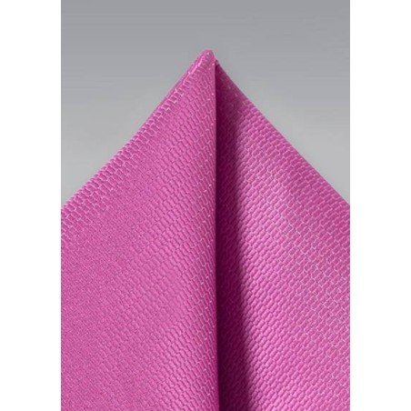Bright Begonia Pocket Square