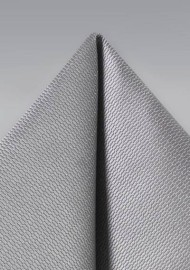 Suit Pocket Square in Sterling
