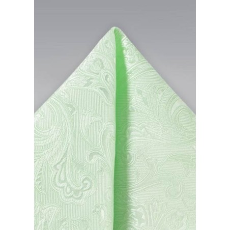 Seafoam Green Suit Hanky